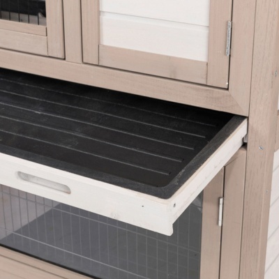 Jaula em Madeira "NATURA" C/ Isolamento (Cinza) - TX