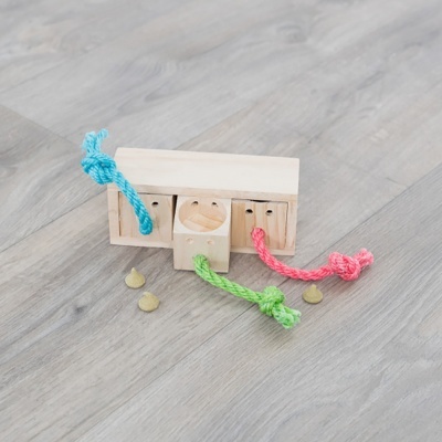 "SNACK CUBE" em Madeira P/ Roedores - TX