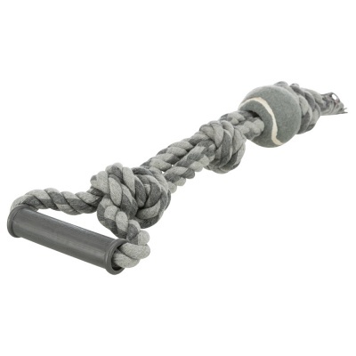 Corda Multicolorida com Pega e Bola de Ténis - Trixie