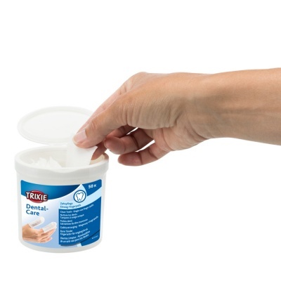 Dedeiras Descartáveis para Limpeza de Dentes (50 unidades) - Trixie