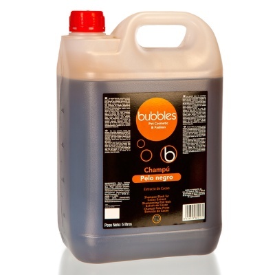 BUBBLES - Champô para Pêlo Negro (Extrato de Cacau)