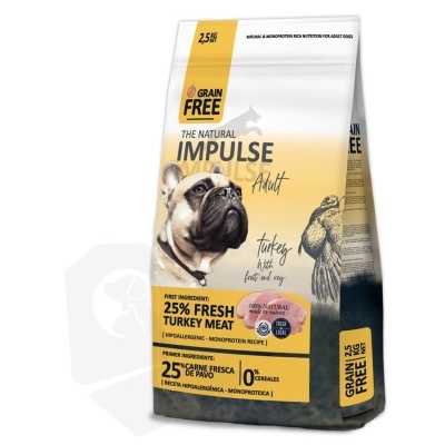 The Natural Impulse  Cão Adulto - Peru (sem cereais)