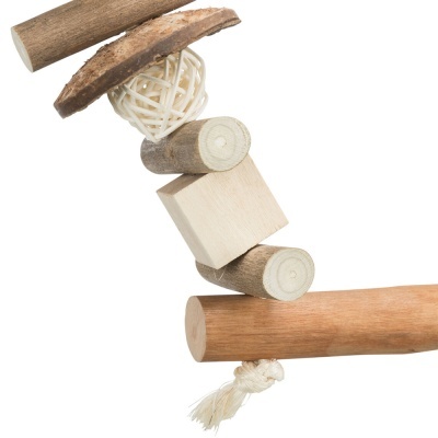 BALOIÇO EM CORDA DE ALGAS PARA AVES