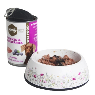 AMITY SUPER PREMIUM DOG FRANGO E MIRTILOS