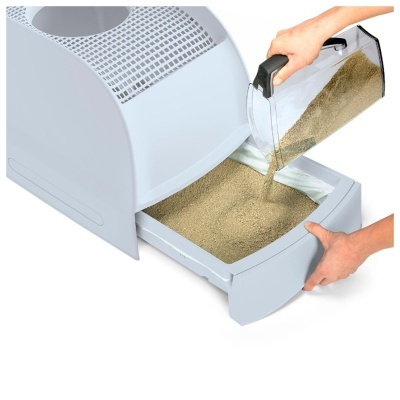 TOILETE "FRIDA" COM ENTRADA SUPERIOR PARA GATOS