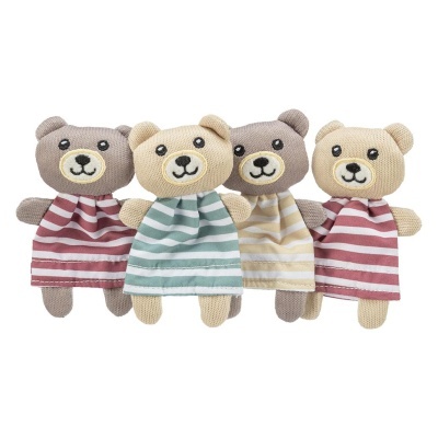 URSO EM POLIÉSTER COM CATNIP