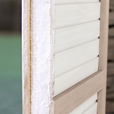 Jaula em Madeira "NATURA" C/ Isolamento (Cinza) - TX