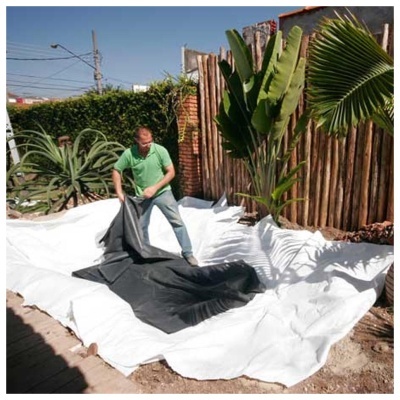 MANTA GEOTÊXTIL PARA TELA DE LAGO