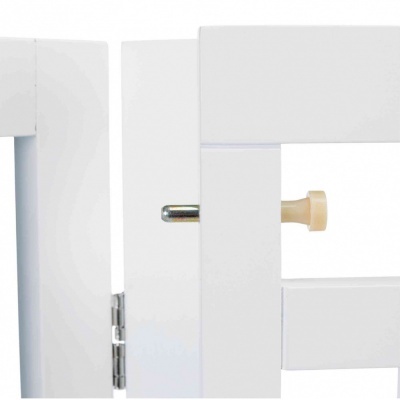 Barreira em MDF P/Cães(3 Paineis+Porta) (Branco) - TX