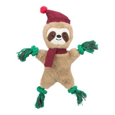 PREGUIÇA EM PELÚCIA/CORDA - NATAL