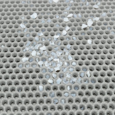 Tapete Crivo P/ WC de Gatos (Cinzento) - TX