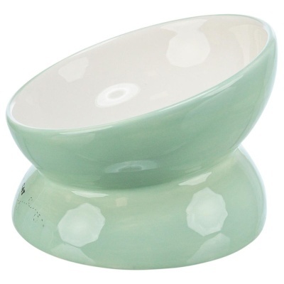 GAMELA ELEVADA EM CERÂMICA PARA GATOS