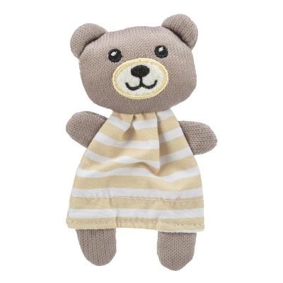 URSO EM POLIÉSTER COM CATNIP