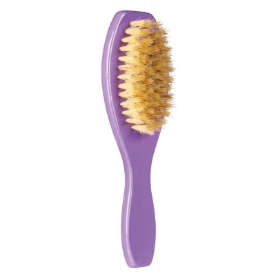 Escova de Madeira C/ Cerdas Naturais P/ Pequenos Animais - TX