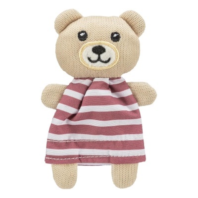 URSO EM POLIÉSTER COM CATNIP