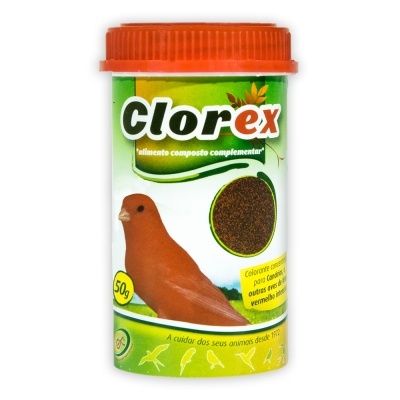 CLOREX - COLORANTE PARA AVES VERMELHO INTENSIVO
