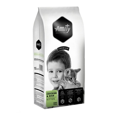 Amity Premium Gatinhos - Frango e Arroz