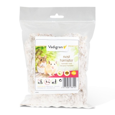 Fibras de Algodão Natural P/ Hamsters e Roedores - VA