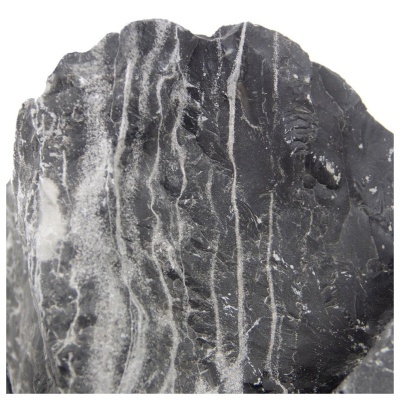 "HOBBY" - ROCHA NEGRA COM VEIOS (PEÇAS SORTIDAS)