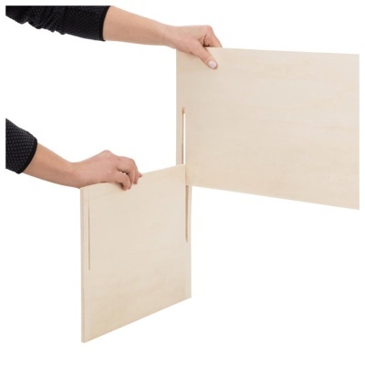 CAIXA EM MADEIRA PARA ESCAVAR PARA COELHOS