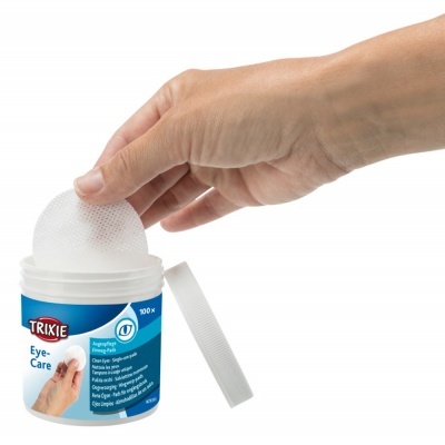 Discos para Limpeza de Olhos (100 unidades) - Trixie