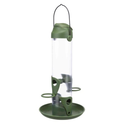 COMEDOURO FUSO COM APARADOR E 2 POLEIROS