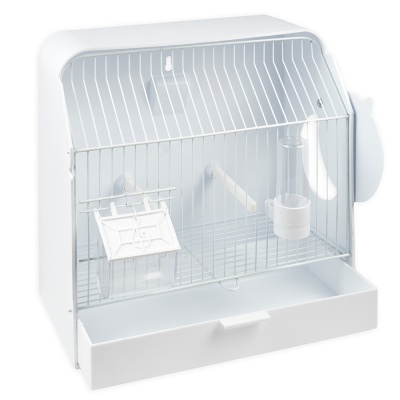 GAIOLA DE EXPOSIÇAO EM PLÁSTICO