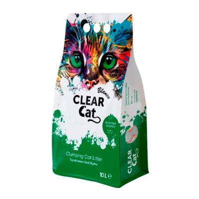 CLEAR CAT BLANCO - LITTER ALOE VERA