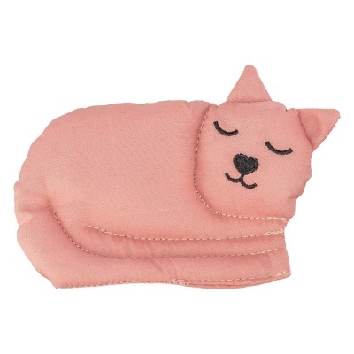 GATO EM TECIDO COM RECHEIO DE VALERIANA