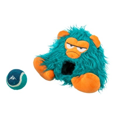 MONSTRO COM BOLA DE TÉNIS EM PELÚCIA