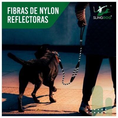 SLINGDOG - TRELA COM LANÇADOR E BOLA (2 EM 1)