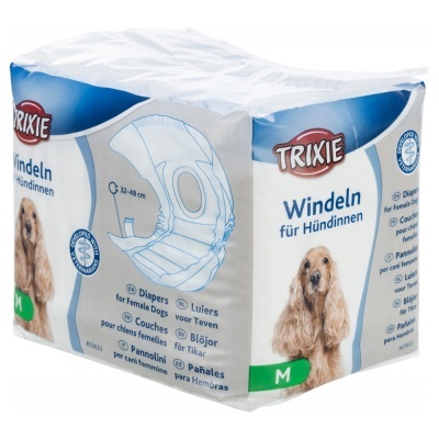 FRALDAS DESCARTÁVEIS PARA CADELAS (12 UNIDADES)