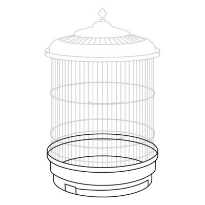 GAIOLA REDONDA "HORA" GRANDE