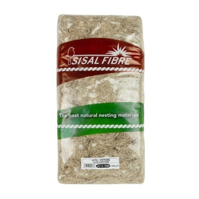 MISTURA DE FIBRAS PARA NINHOS (JUTA E ALGODÃO)