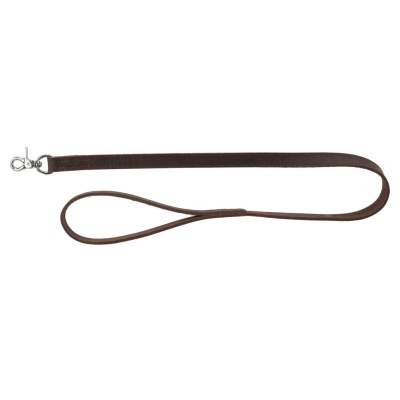 TRELA "RUSTIC" EM COURO (Castanho escuro)