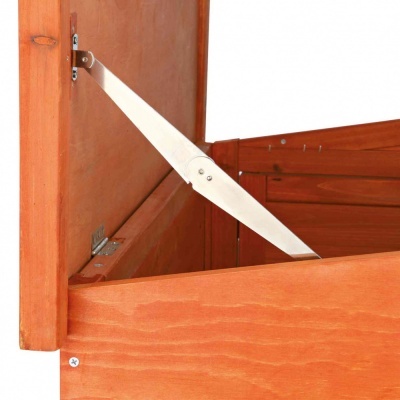 Jaula em Madeira C/ 2 Andares (Castanha) - TX