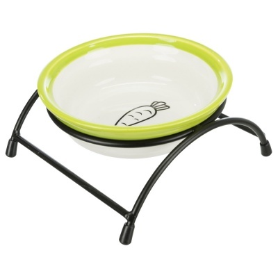 Gamela em Cerâmica com Suporte em Metal - Trixie