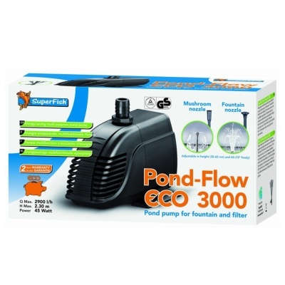 "SUPERFISH" - BOMBA "POND-FLOW ECO" PARA LAGO