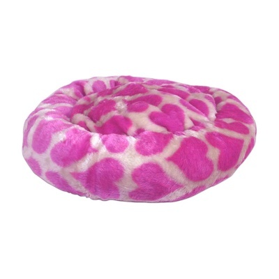 CAMA REDONDA "HEART VALENTINE" (ROSA)