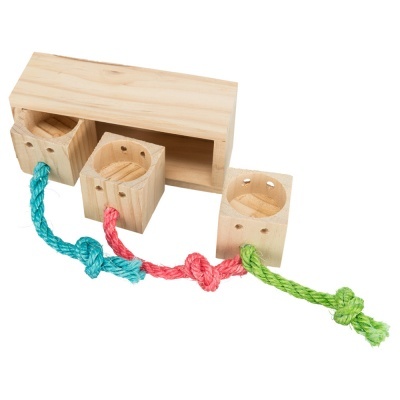 "SNACK CUBE" em Madeira P/ Roedores - TX