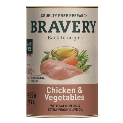 "BRAVERY" DOG - Frango e Vegetais - BV