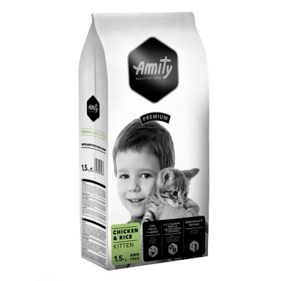 Amity Premium Gatinhos - Frango e Arroz