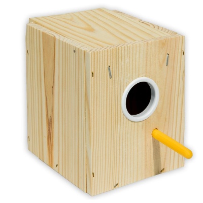 NINHO EXTERIOR "PERIEX" EM MADEIRA DE PINHO PARA PERIQUITOS