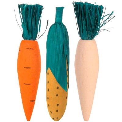 Legumes em Madeira Natural P/ Roer - TX