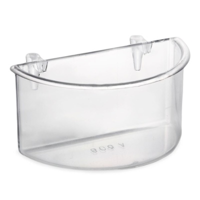 COMEDOURO MEIA-LUA CRISTAL COM PERNOS