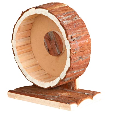 Roda em Madeira "NATURAL LIVING" P/ Roedores - TX