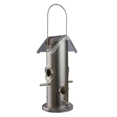 COMEDOURO EM METAL PARA SUSPENDER