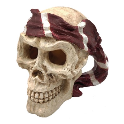 DECORAÇÃO PARA AQUÁRIO - CRÂNIO PIRATA