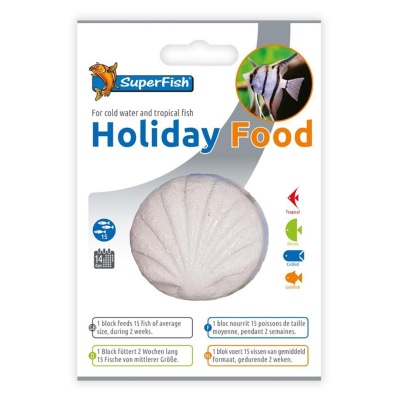 SUPERFISH - ALIMENTO DE FÉRIAS PARA PEIXES
