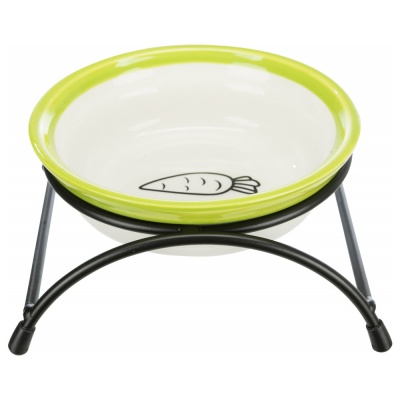 Gamela em Cerâmica com Suporte em Metal - Trixie